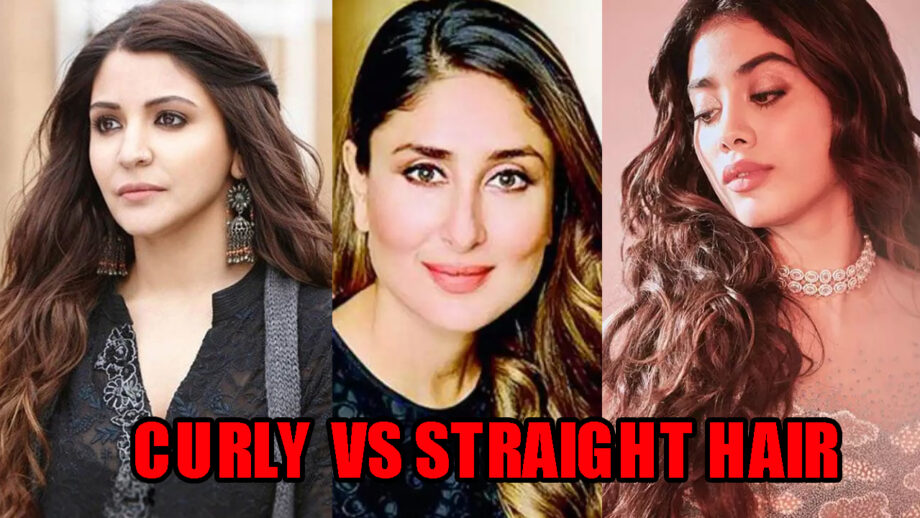 Anushka Sharma, Kareena Kapoor Khan, Janhvi Kapoor: Curly VS Straight Hair, Which One Do You Prefer?