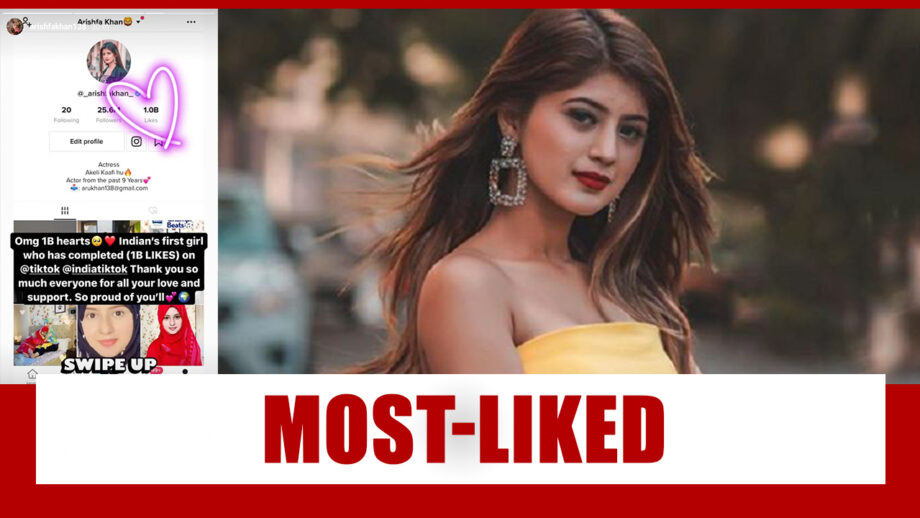 Arishfa Khan Is The Most-Liked TikTok Star, We Tell You Why