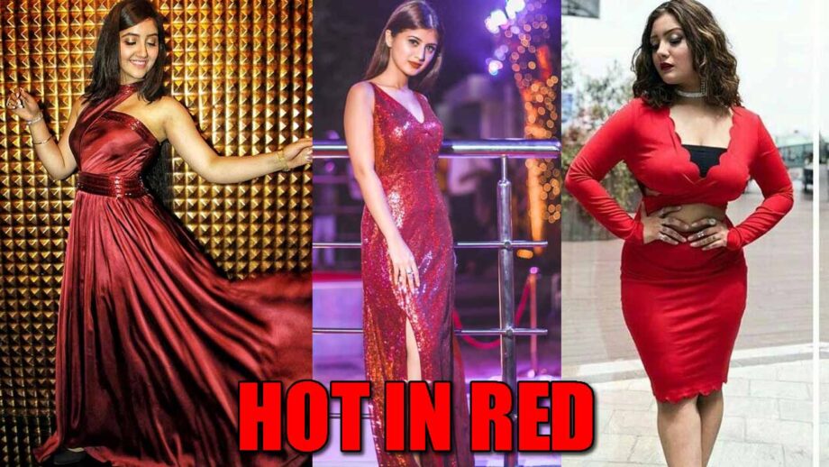 Ashnoor Kaur, Arishfa Khan and Aashika Bhatia: Digital Queens Who Look Hot In Red