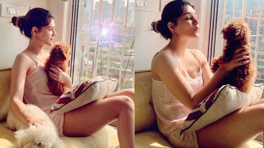 AWW: Kriti Sanon has a playful Sunday with her pets
