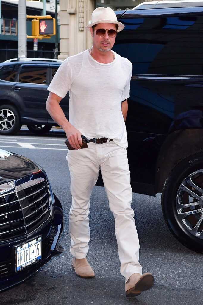 Brad Pitt And Neil Patrick Harris Showed How To Rock An All-White Look - 0