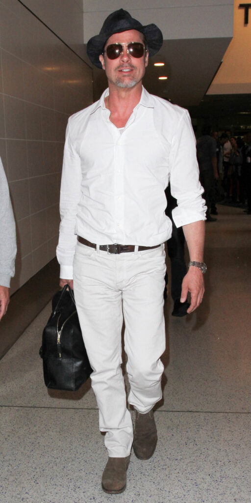 Brad Pitt And Neil Patrick Harris Showed How To Rock An All-White Look - 1