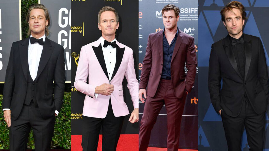Brad Pitt, Neil Patrick Harris, Chris Hemsworth, Robert Pattinson: Who Carried Best Red Carpet Look? 5