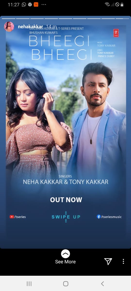 Corona scare hit T-Series releases Neha Kakkar and Tony Kakkar’s romantic track Bheegi Bheegi: Must Watch Song 1