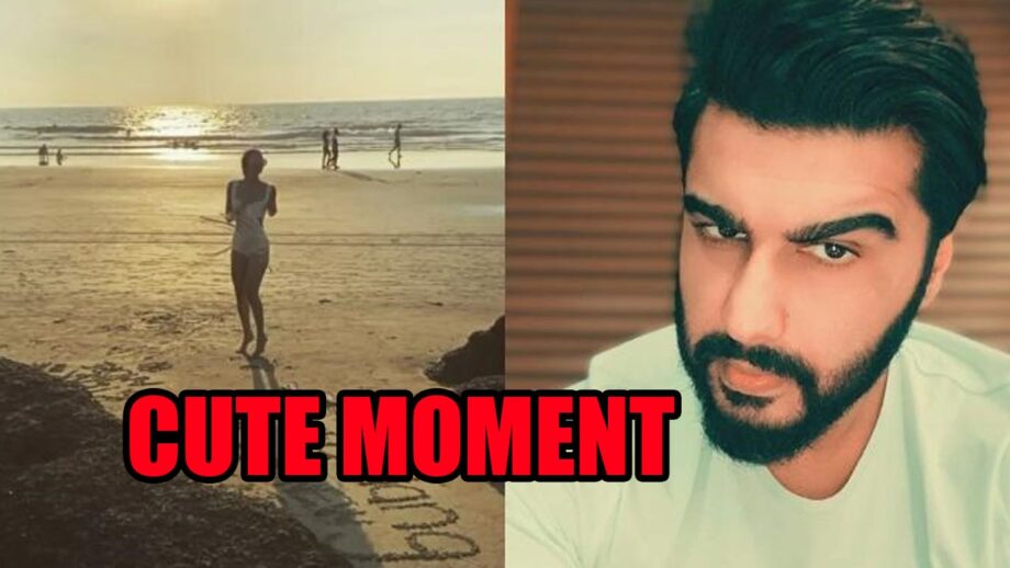 Couple Goals: Arjun Kapoor's reaction to girlfriend Malaka Arora spinning on a beach will make you go AWW