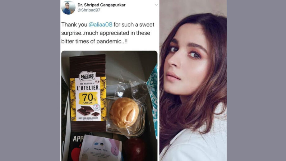 COVID-19: Alia Bhatt's sweet gesture for frontline workers will melt your hearts