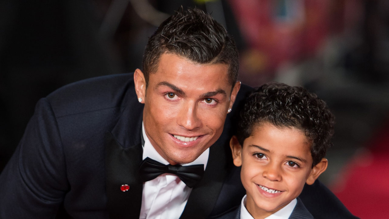 Cristiano Ronaldo turns coach for his son, Cristiano Ronaldo Jr. | IWMBuzz