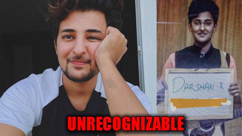 Darshan Raval looks unrecognizable in THIS throwback pic