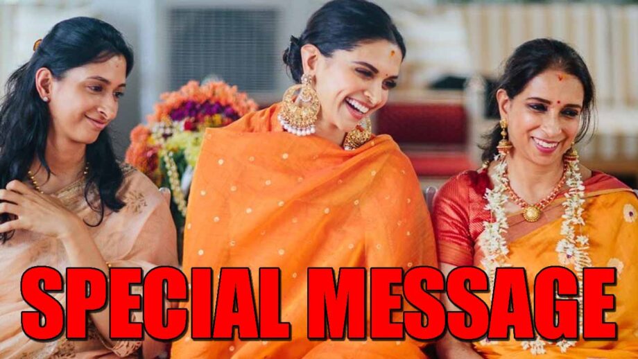 Deepika Padukone's 'special message' for her mother