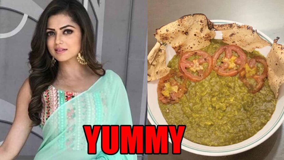 Drashti Dhami Cooks Yummy Palak Khichdi: Do You Know How To Make One? 1