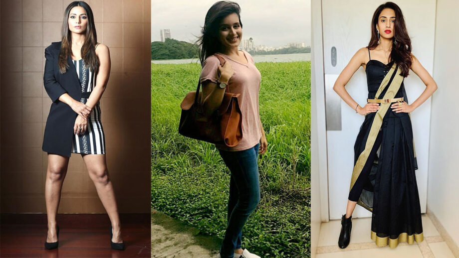 Erica Fernandes, Hina Khan, And Rhea Sharma Show Us How To Ace Our Post-Lockdown Party Look With This Fusion Style