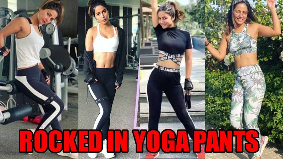 Every time Hina Khan rocked in Yoga Pants