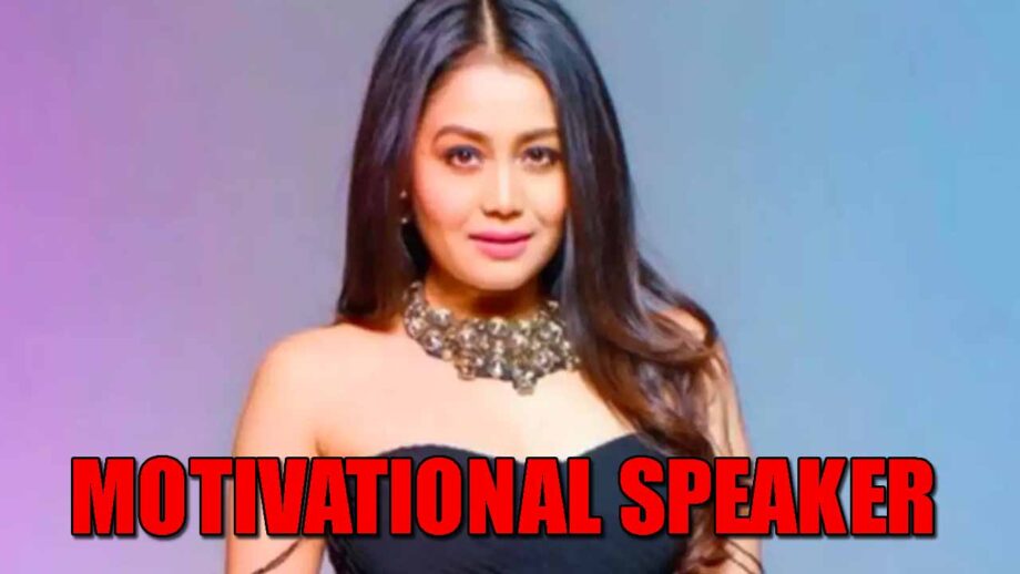 Get Inspired: Singer Neha Kakkar turns motivational speaker for her fans