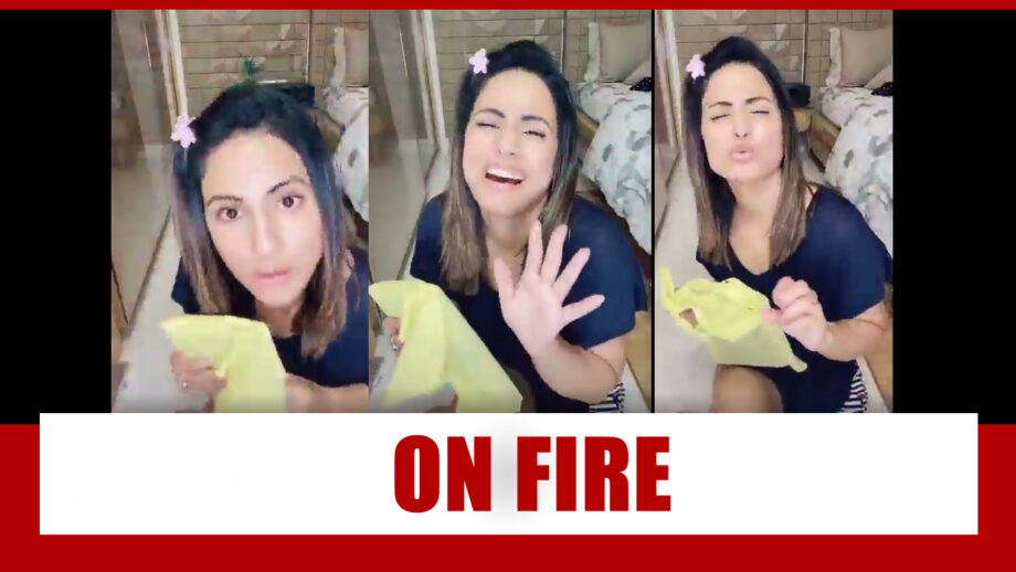 Hina Khan Is On Fire: Find Details Inside