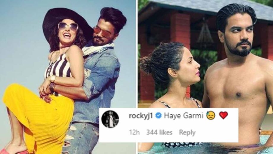 Hina Khan sets internet on fire with HOT bikini pictures, beau Rocky comments ‘haye garmi’ 1