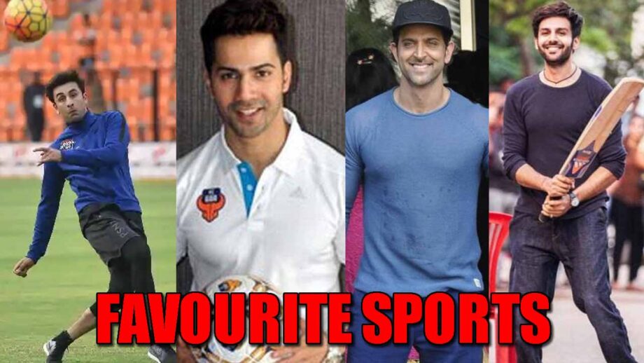 Hrithik Roshan, Varun Dhawan, Ranbir Kapoor, Kartik Aaryan: Bollywood Actors and Their Favorite Sports