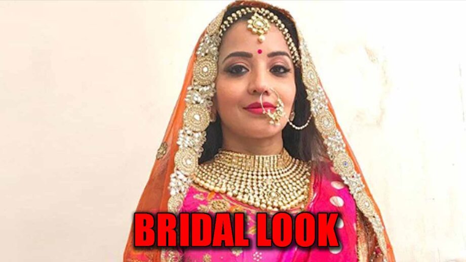In Photos: Monalisa looks STUNNING in the bridal look