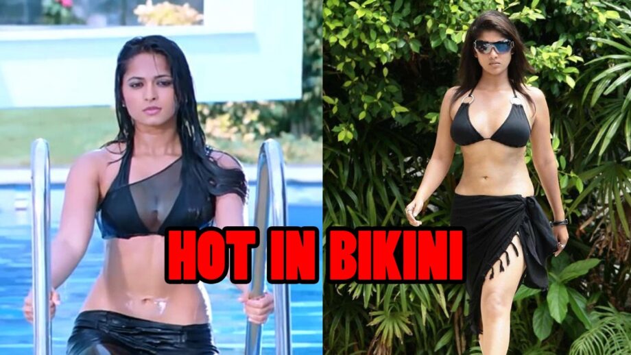 IN VIDEO: Anushka Shetty Vs Nayanthara - Who looks hotter in a black bikini?