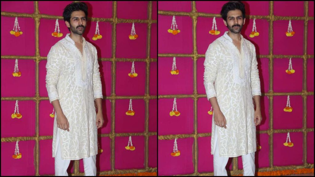 Kartik Aaryan And Abhishek Bachchan Slayed White Pants Outfit Perfectly, See Pics
