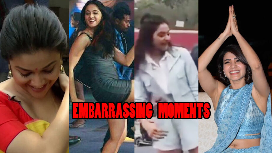 Keerthy Suresh, Anushka Shetty, Rakul Preet Singh, Samantha Akkineni: 8 Most Embarrassing Moments Caught On Camera