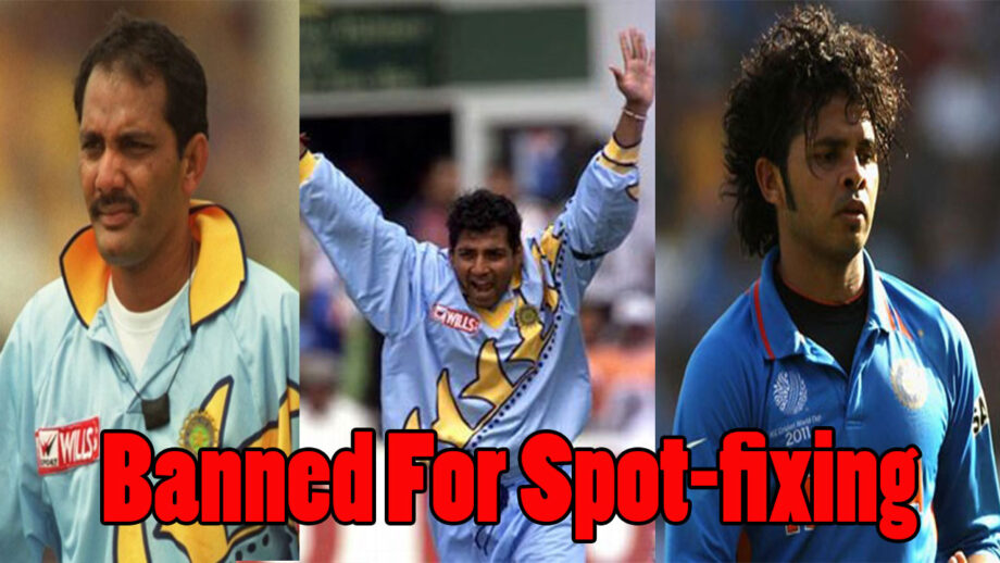 Mohammad Azharuddin, Ajay Jadeja, S. Sreesanth: Indian cricketers who were banned for match-fixing