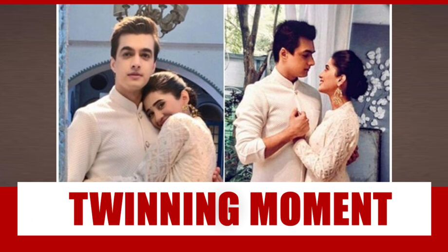 Mohsin Khan and Shivangi Joshi’s Spectacular On-Screen Twinning Moment Together