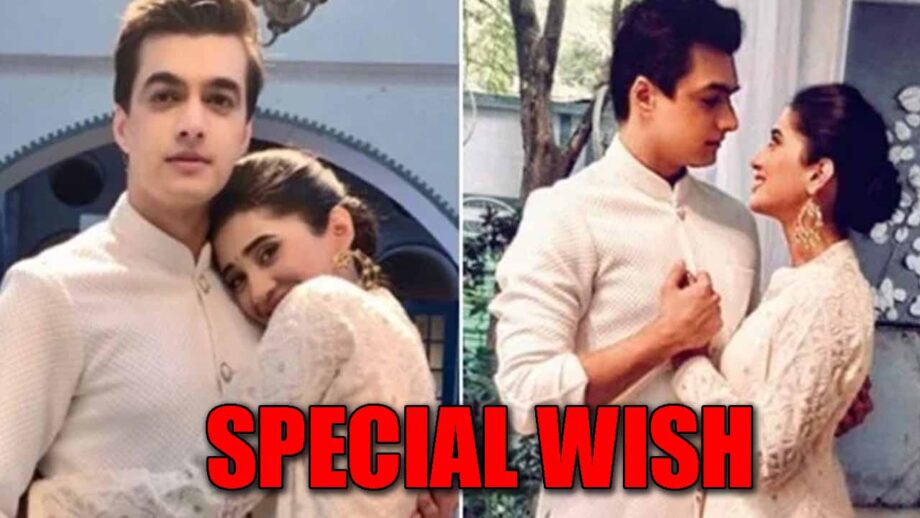 Mohsin Khan's special wish for Yeh Rishta Kya Kehlata Hai co-star Shivangi Joshi