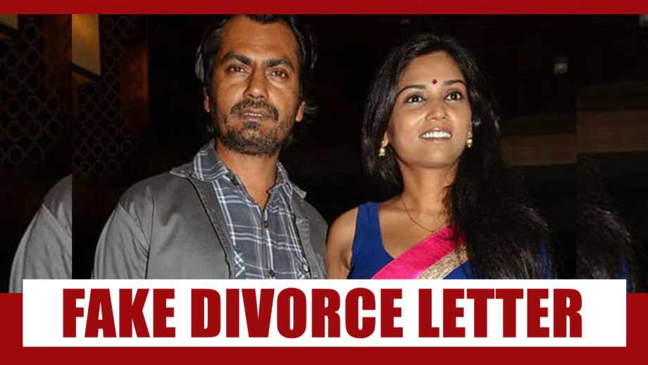 Nawazuddin Siddiqui's Wife Says Fake Legal Notice Being Circulated
