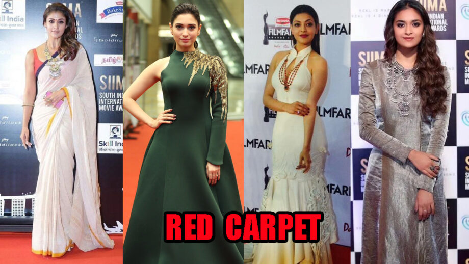 Nayanthara, Tamannaah Bhatia, Kajal Aggarwal, Keerthy Suresh: 6 South Indian Actresses Who Have rocked The Red-Carpet Look