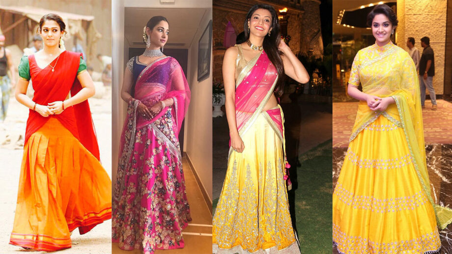 Classy Dress Designs (Billo'z Collection) Fashion Share: Difference between  Saree and Lehenga