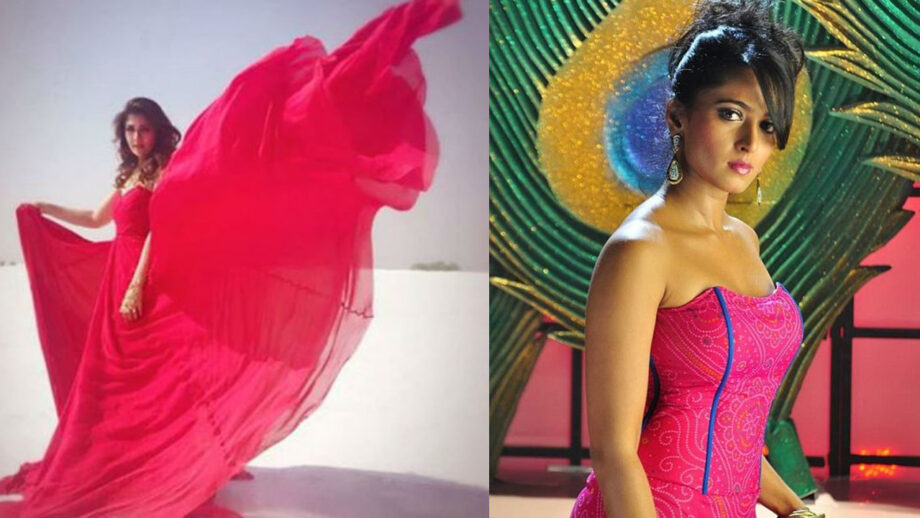 Nayanthara vs Anushka Shetty: Who looks hotter in pink off shoulder top with denim shorts