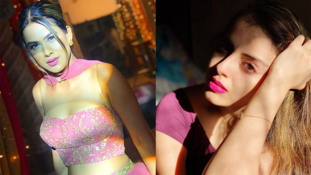 Nia Sharma VS Shrenu Parikh: Who Looks Gorgeous In Pink Lipstick Avatar? 3