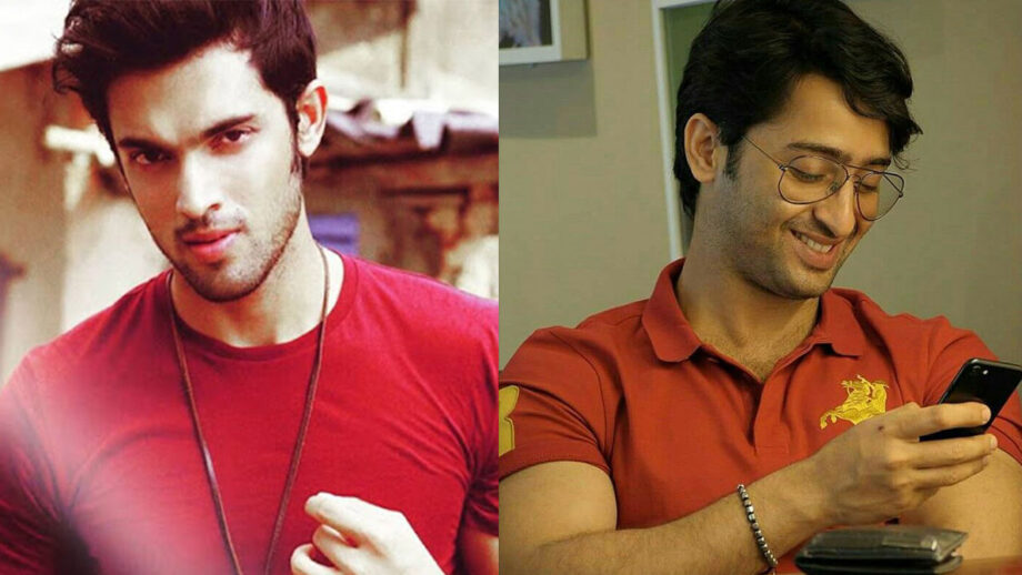 Parth Samthaan VS Shaheer Sheikh: Who Styled In Red Tee Best? 2