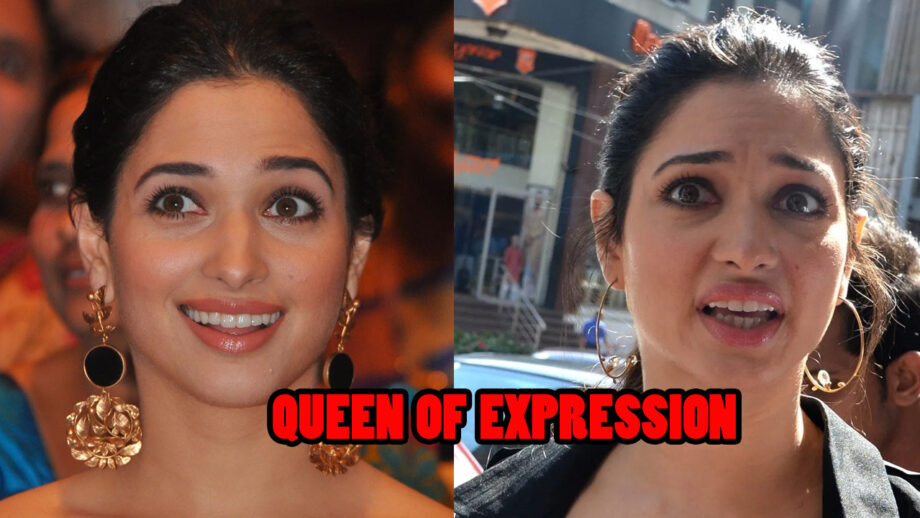 Pics to prove Tollywood DIVA Tamannaah Bhatia is the 'Queen Of Expression'