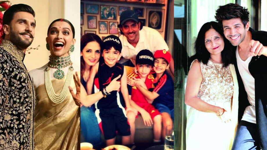 Ranveer Singh, Hrithik Roshan, Kartik Aaryan: Bollywood Actors And Their Adorable Moments With Family