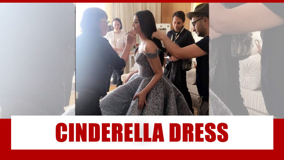 Rare Picture of Aishwarya Rai Bachchan Getting Dolled Up In A Cinderella Dress 1