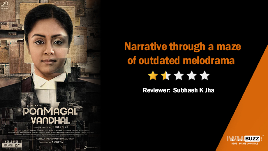 Review of Ponmagal Vandhal: Narrative through a maze of outdated melodrama 1