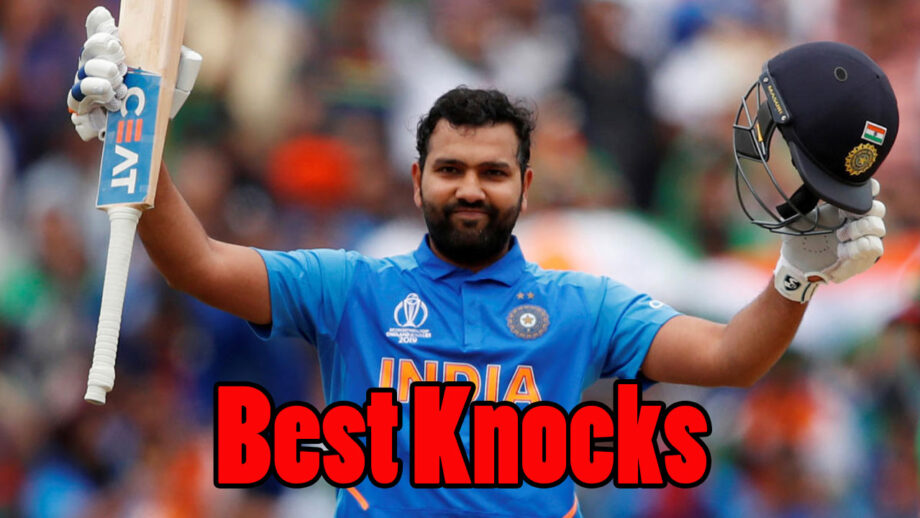 Rohit Sharma and His Best Knocks