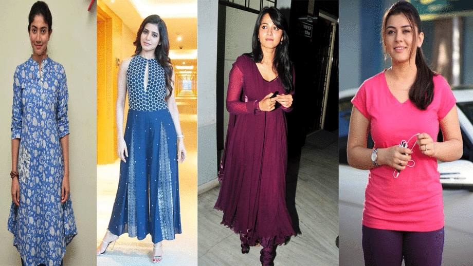 Sai Pallavi, Samantha Akkineni, Anushka Shetty, Hansika Motwani: 5 Celebs Who Wore Simple Clothes And Killed It