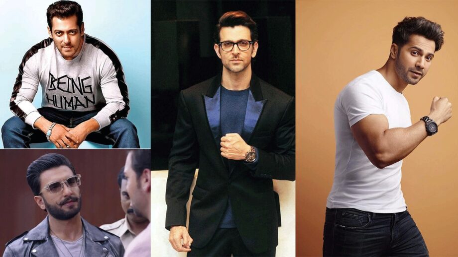 Salman Khan, Ranveer Singh, Hrithik Roshan, Varun Dhawan: Bollywood Actors' Accessories Every Man Must Have