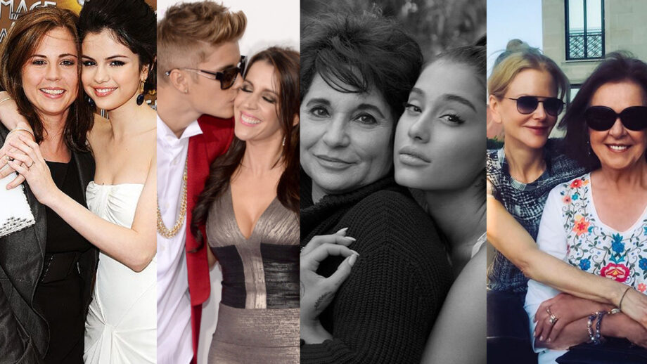 Selena Gomez, Justin Bieber, Ariana Grande, Nicole Kidman's special moments with their mothers 8
