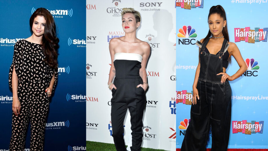Selena Gomez, Miley Cyrus, Ariana Grande: Who Look Absolutely Smoking Hot In Jumpsuit? 6