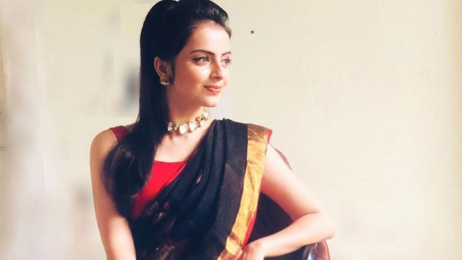 Shrenu Parikh Nailing Traditional Look In A Black Coloured Ethnic Outfit