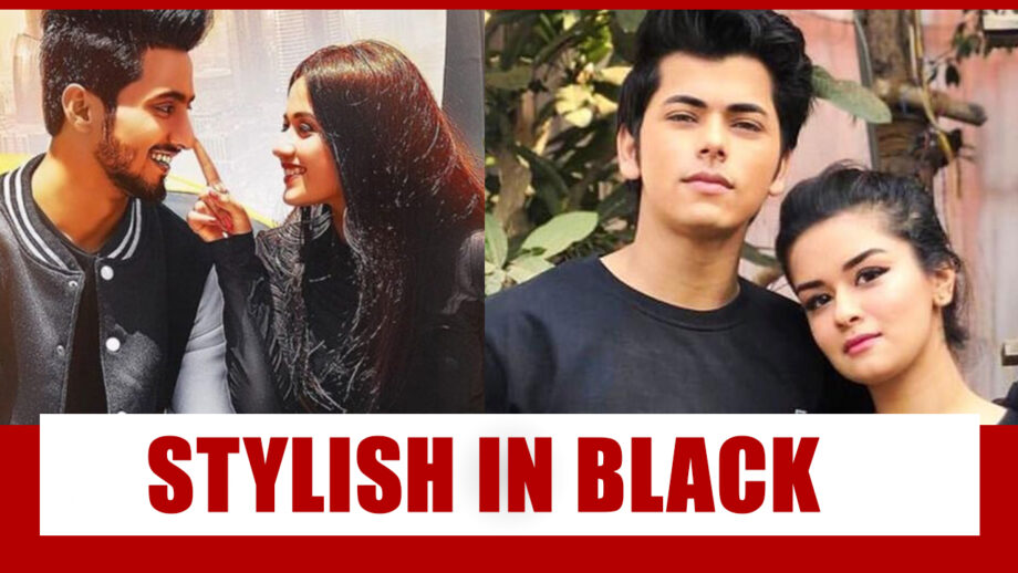 Siddharth Nigam-Avneet Kaur, Faisu-Jannat Zubair: Who Is Stylish In All Black Look?