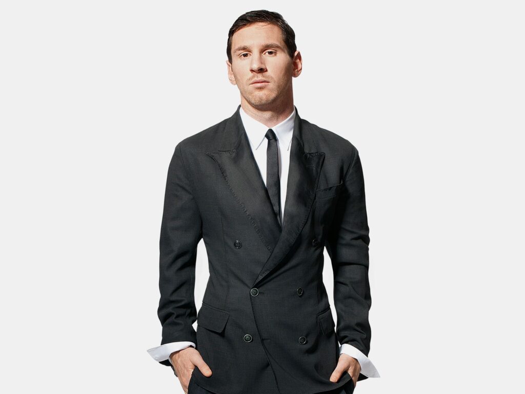Suit Looks To Steal From Lionel Messi - 2