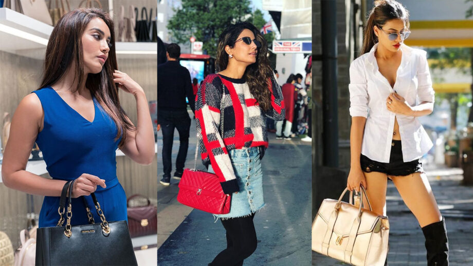 Surbhi Jyoti, Hina Khan, Nia Sharma: TV Celebs' Amazing Handbags Will Inspire You To Go Shopping Now