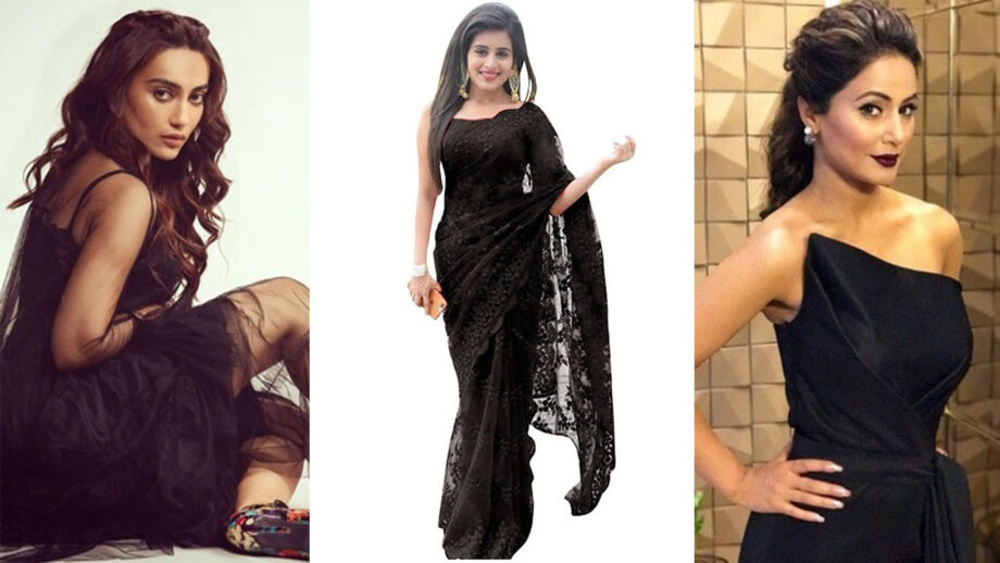 Take A Lesson From Hina Khan, Rhea Sharma, Surbhi Jyoti In This Black Outfit 6