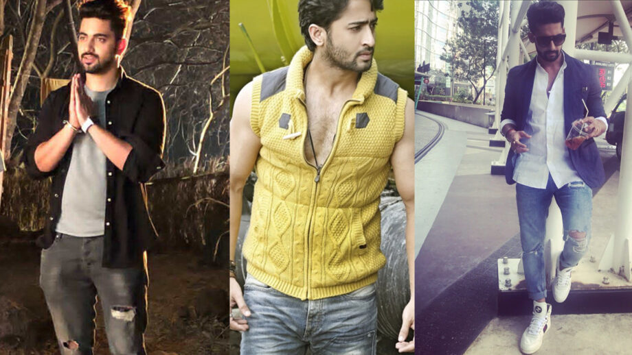 Take A Look At Zain Imam, Shaheer Sheikh, And Ravi Dubey's Ripped Jeans Outfit Ideas! 1