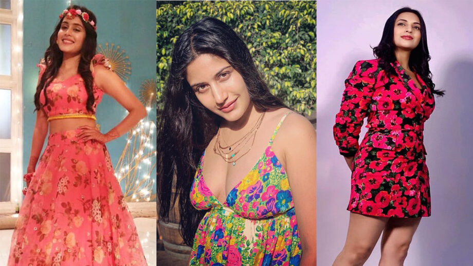 Taking Notes From Rhea Sharma, Surbhi Chandna, And Divyanka Tripathi How To Ace The Trendy Floral Designs!