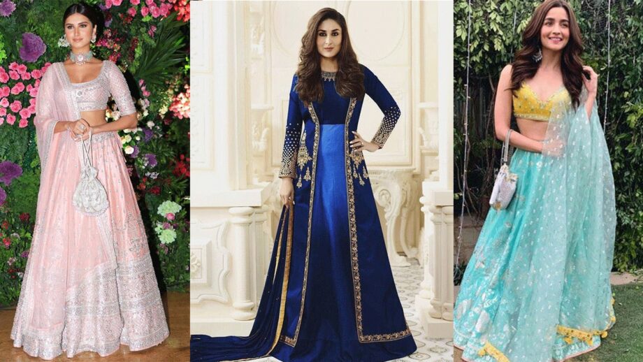 Tara Sutaria, Kareena Kapoor And Alia Bhatt's Ethnic Outfits Are Perfect For The Sister Of The Bride! 7